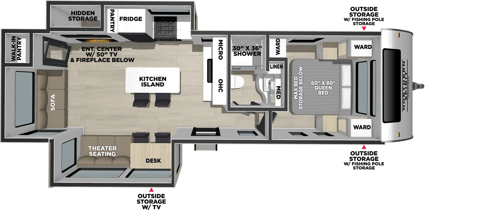 2975RL Floorplan Image